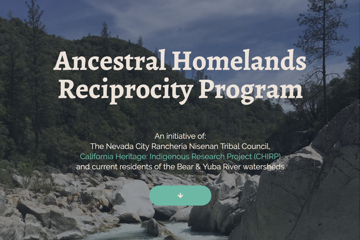 Ancestral Homelands Reciprocity Program
